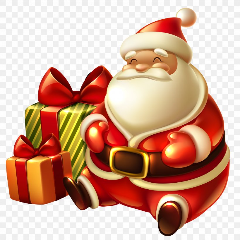 Santa Claus Christmas, PNG, 3000x3000px, Santa Claus, Christmas, Christmas Card, Christmas Decoration, Christmas Ornament Download Free