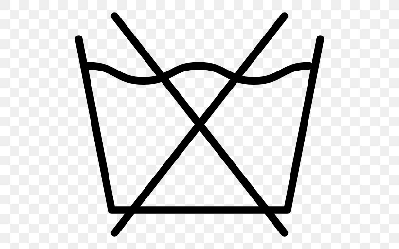 Laundry Symbol Sign Clothing, PNG, 512x512px, Laundry, Area, Black, Black And White, Clothing Download Free