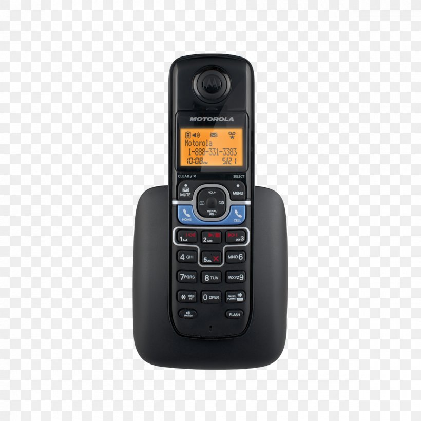Cordless Telephone Mobile Phones Digital Enhanced Cordless Telecommunications Home & Business Phones, PNG, 1200x1200px, Cordless Telephone, Answering Machine, Answering Machines, Bluetooth, Caller Id Download Free