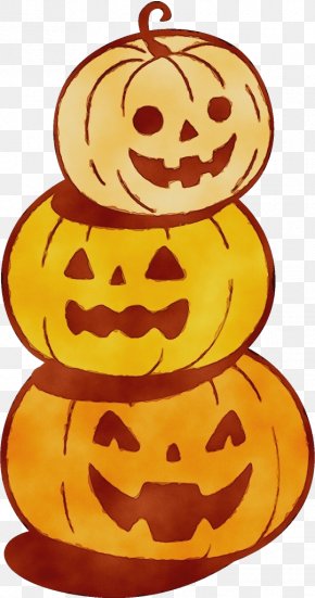 Happy Calabaza - Orange PNG
