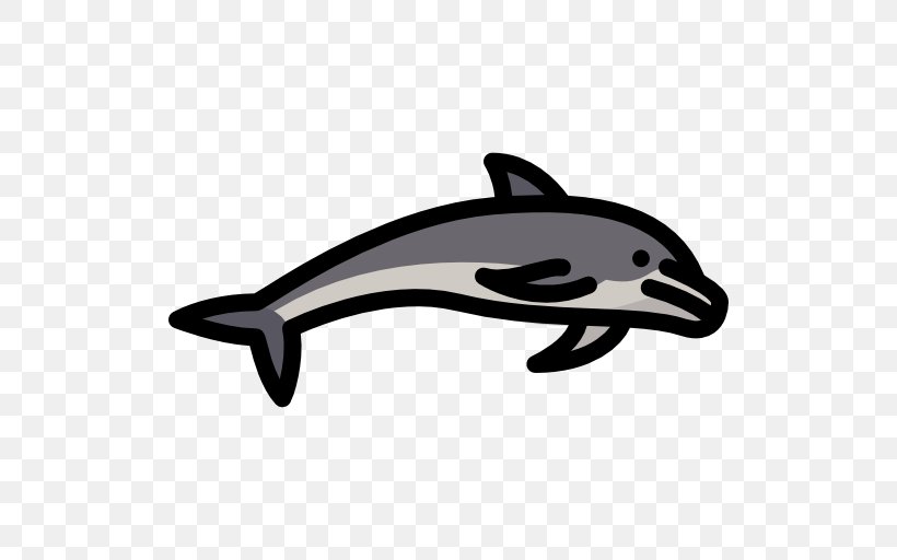 Common Bottlenose Dolphin Porpoise Automotive Design, PNG, 512x512px, Common Bottlenose Dolphin, Automotive Design, Black, Black And White, Black M Download Free
