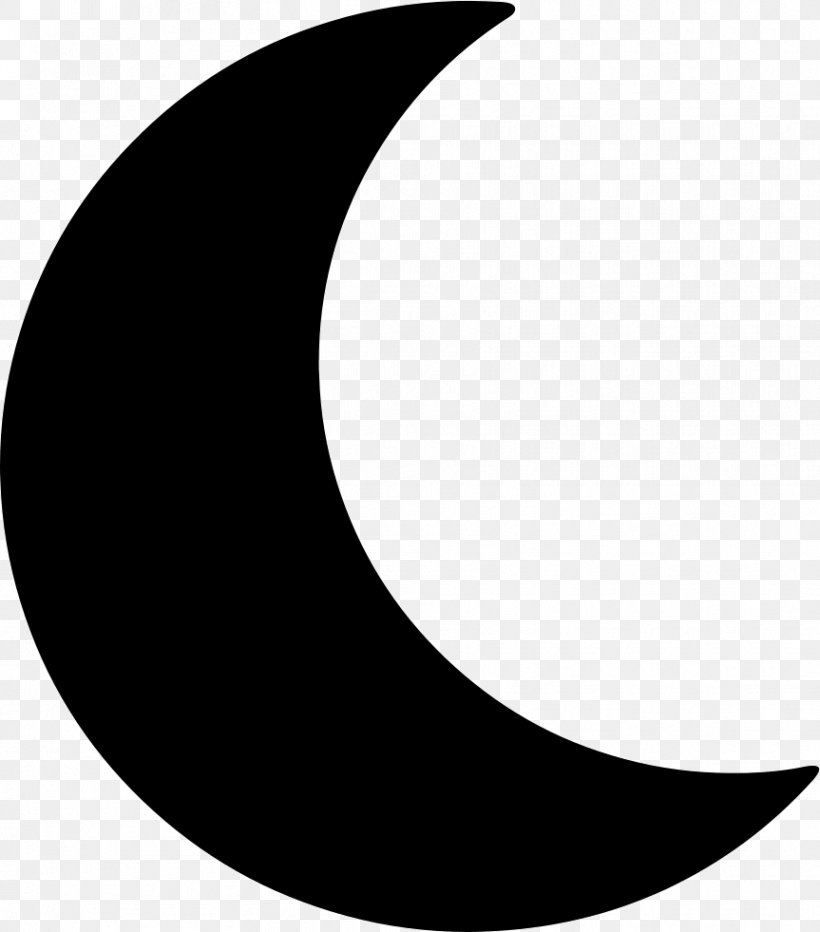 Symbol, PNG, 863x981px, Symbol, Black, Black And White, Crescent, Data Download Free