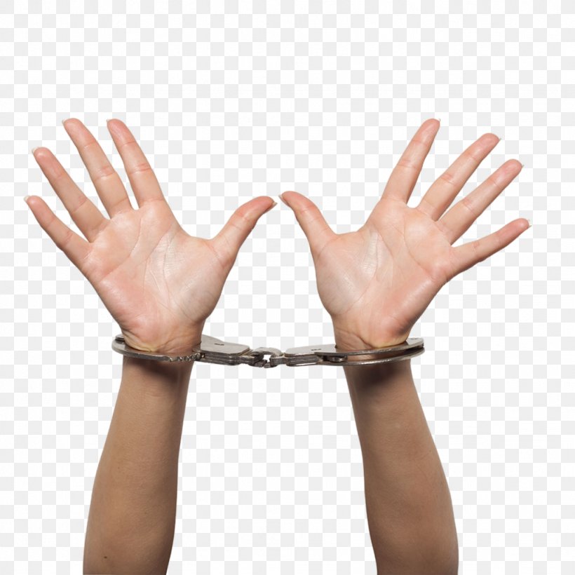Handcuffs Royalty-free Stock Photography Clip Art, PNG, 1024x1024px, Handcuffs, Arm, Arrest, Crime, Finger Download Free