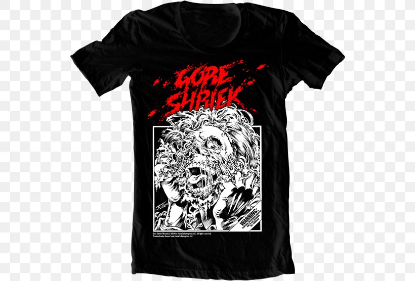T-shirt Troma Entertainment YouTube Horror Film, PNG, 544x556px, Tshirt, Active Shirt, Black, Brand, Clothing Download Free