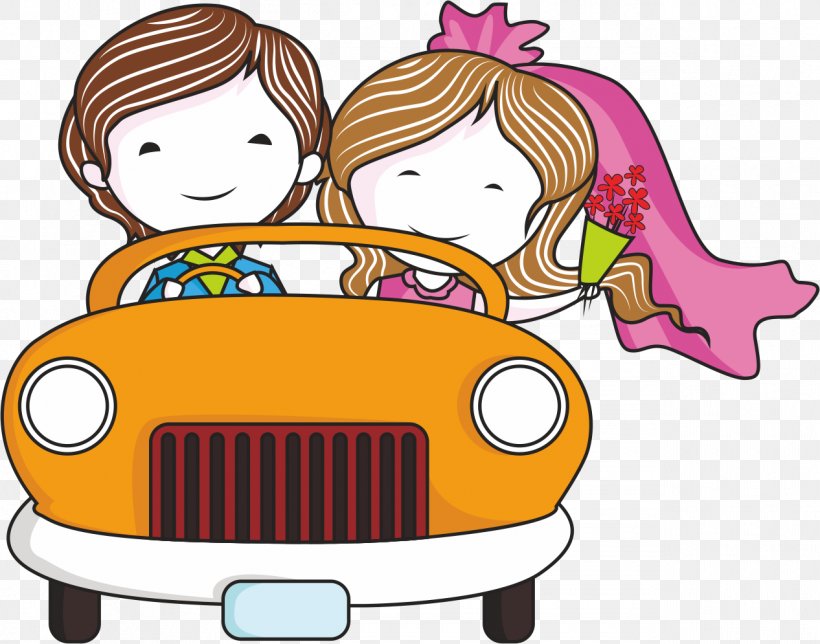 Marriage Royalty-free Illustration, PNG, 1266x995px, Marriage, Car, Cartoon, Drawing, Echtpaar Download Free