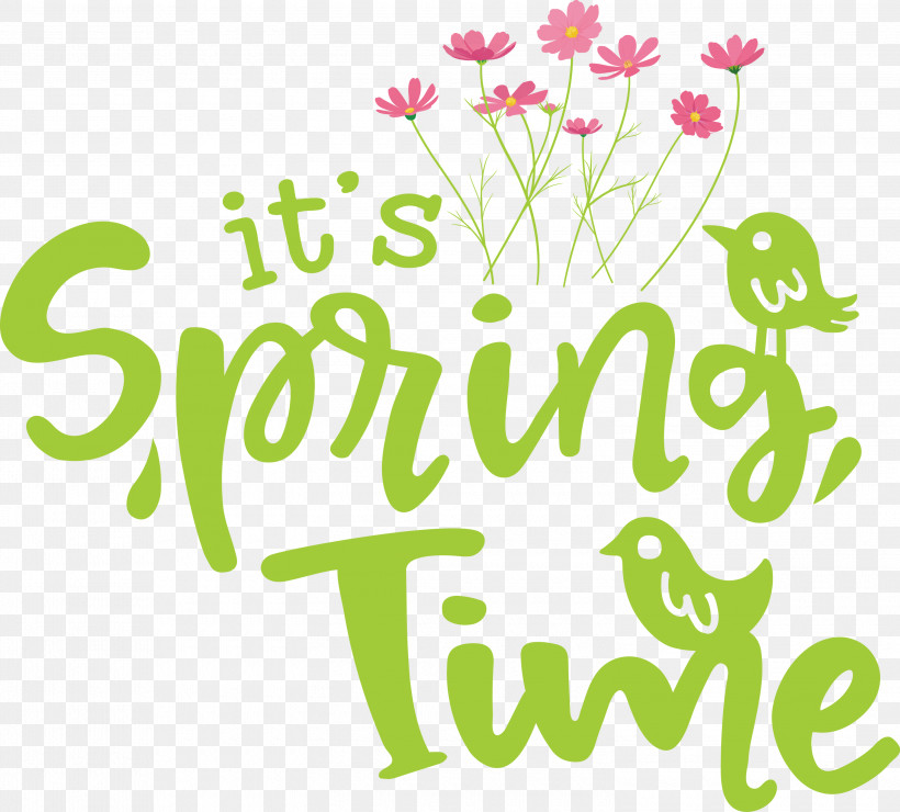 Spring Time Spring, PNG, 3000x2709px, Spring Time, Floral Design, Flower, Happiness, Line Download Free
