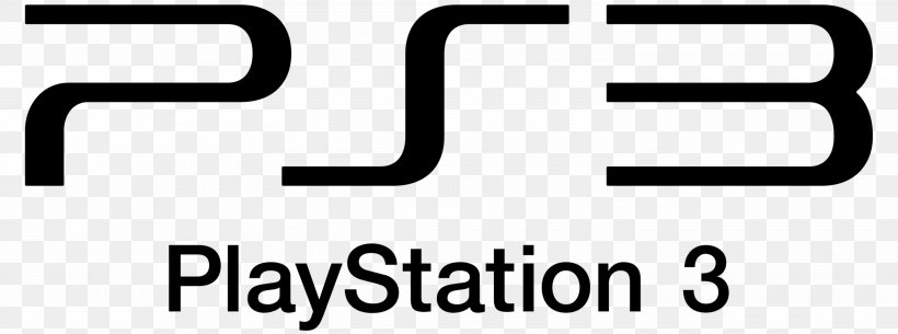 PlayStation 3 PlayStation 2 PlayStation 4 Xbox 360, PNG, 6000x2232px, Playstation 3, Area, Black And White, Brand, Computer Software Download Free