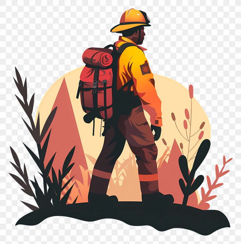 The Brave Firefighters Battling The Maunakea East Slope Wildland Fire - o77yf8j