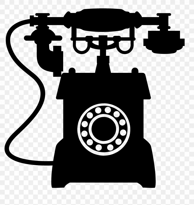 Telephone Rotary Dial Royalty-free Mobile Phones, PNG, 3436x3622px, Telephone, Black And White, Handset, Home Business Phones, Mobile Phones Download Free