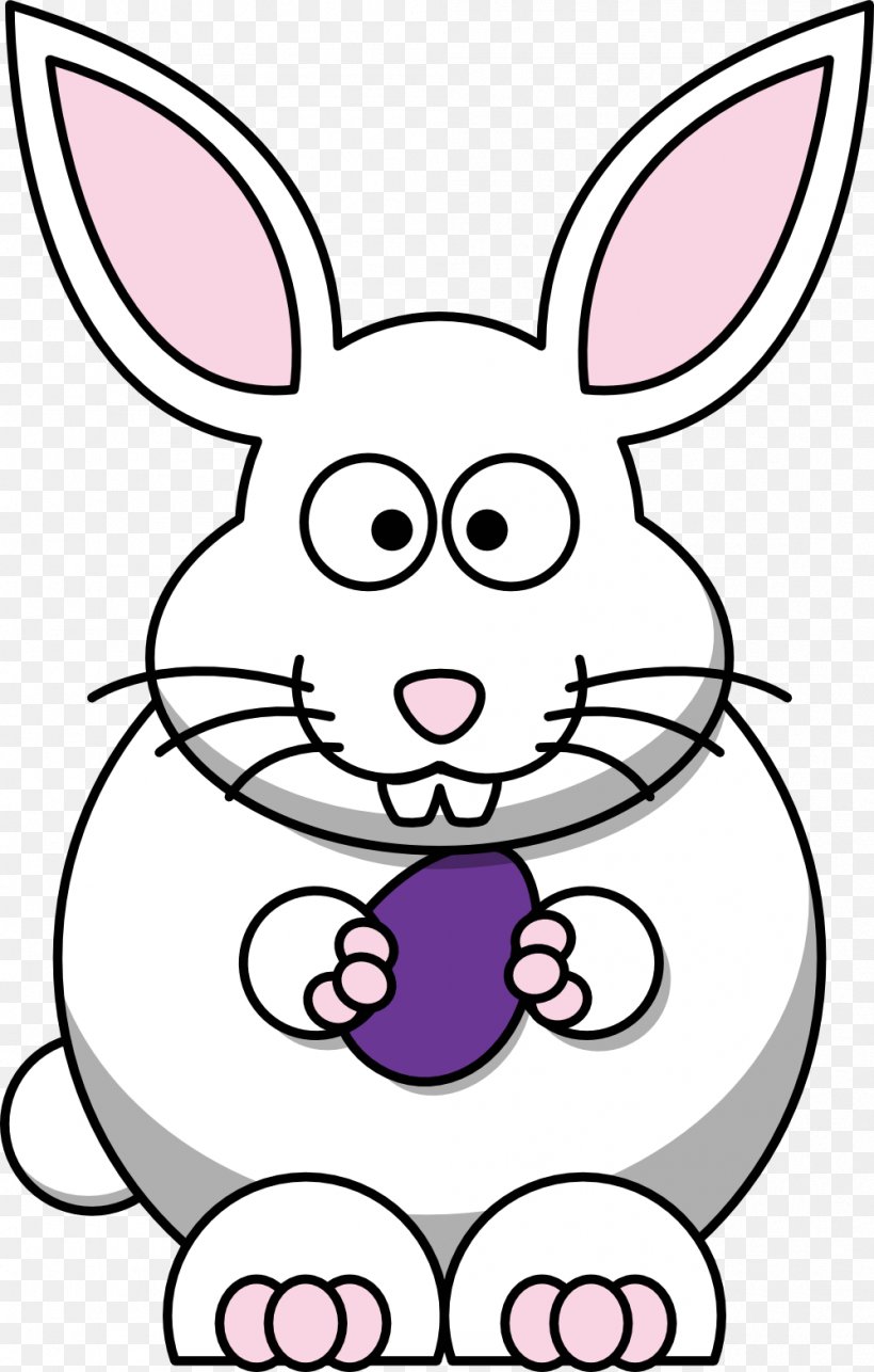 Easter Bunny Bugs Bunny Rabbit Cartoon Clip Art, PNG, 999x1567px, Easter Bunny, Area, Art, Artwork, Black And White Download Free