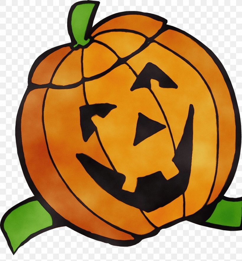 Halloween Pumpkin Cartoon, PNG, 1008x1089px, Watercolor, Calabaza, Candy Pumpkin, Cucurbita, Fruit Download Free
