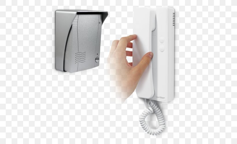 Intercom Doorman Door Phone Video Door-phone Telephone, PNG, 500x500px, Intercom, Communication Device, Door Phone, Doorman, Electric Strike Download Free