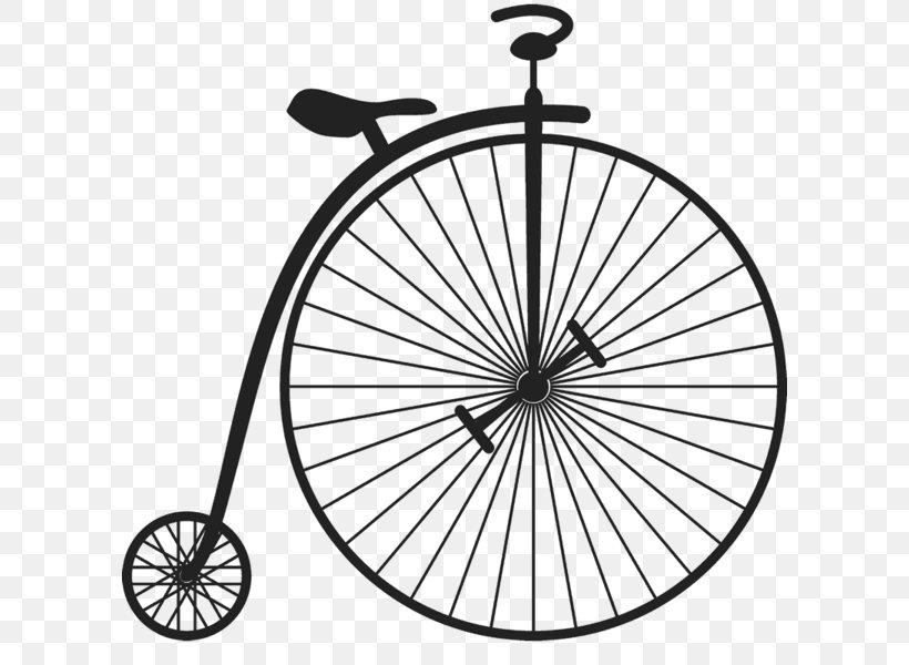 Penny-farthing Bicycle Wheels, PNG, 600x600px, Pennyfarthing, Area, Bicycle, Bicycle Accessory, Bicycle Drivetrain Part Download Free