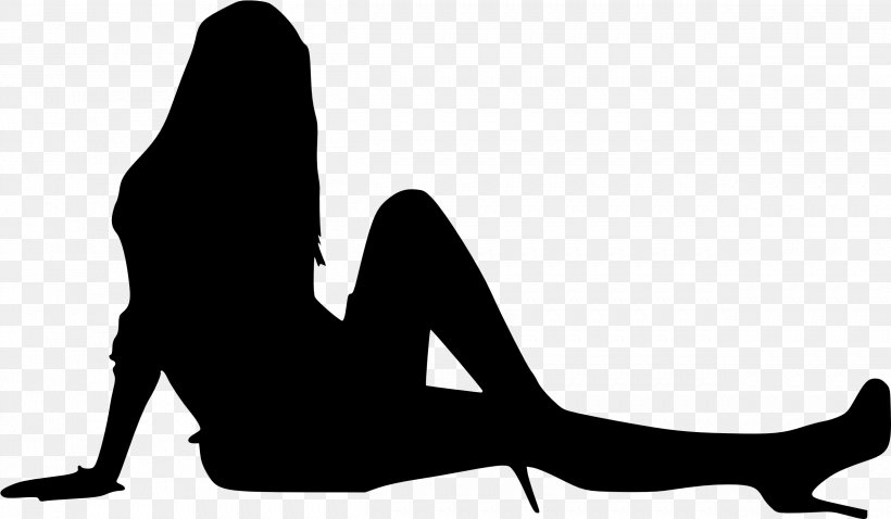 Sitting Silhouette Black-and-white Clip Art Leg, PNG, 2501x1458px, Sitting, Blackandwhite, Leg, Silhouette Download Free