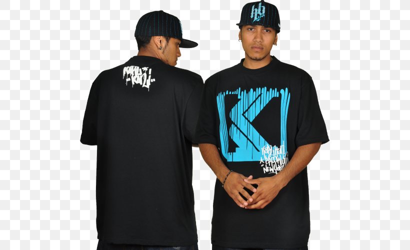 T-shirt Karl Kani Crew Neck Clothing Neckline, PNG, 500x500px, Tshirt, Black, Brand, Clothing, Collar Download Free