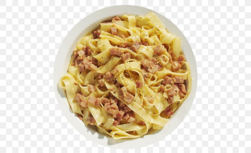 Carbonara Al Dente Taglierini Tagliatelle Chang's Mongolian Grill, PNG, 500x500px, Carbonara, Al Dente, Cuisine, Dish, Egg Download Free