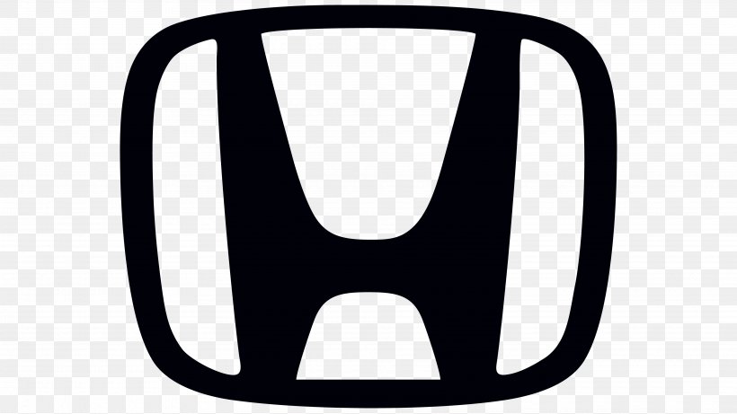 Honda Logo Honda Civic Hybrid Car Honda CR-V, PNG, 3840x2160px, Honda, Black, Black And White, Brand, Car Download Free