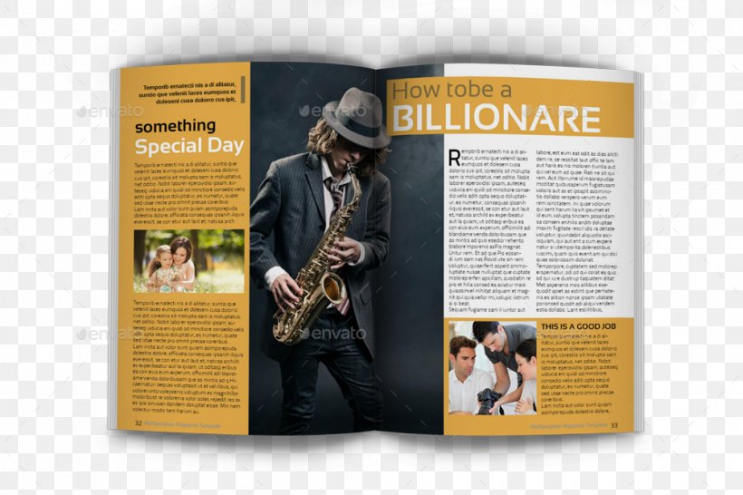 Magazine Page Layout Brochure, PNG, 1000x667px, Magazine, Brand, Brochure, Color, Page Download Free