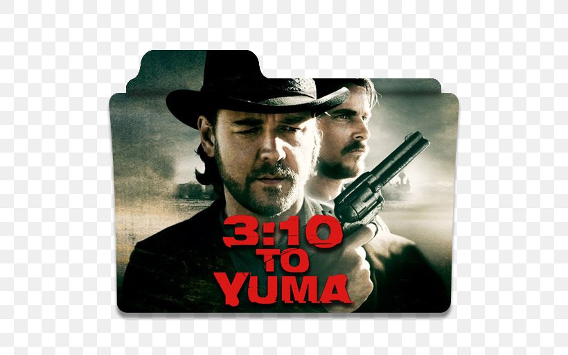 Russell Crowe Logan Lerman 3:10 To Yuma Charlie Prince YouTube, PNG, 512x512px, 310 To Yuma, Russell Crowe, Christian Bale, Film, Film Director Download Free