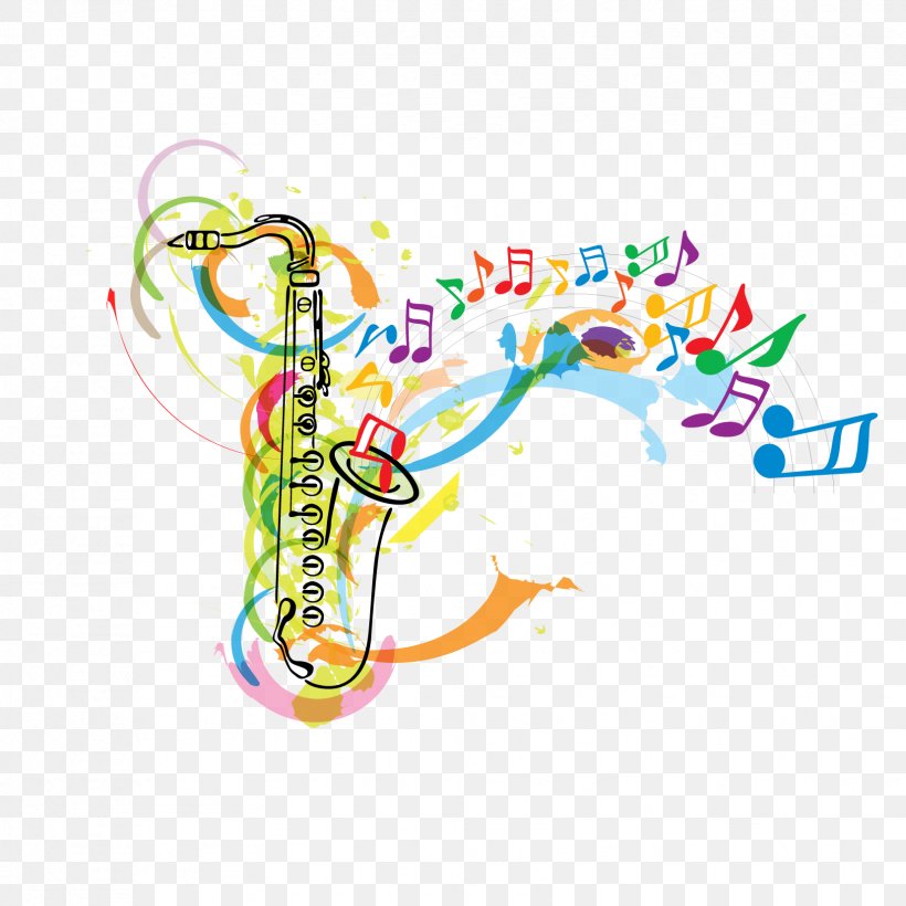 Saxophone Musical Note Clip Art, PNG, 1654x1654px, Watercolor, Cartoon, Flower, Frame, Heart Download Free