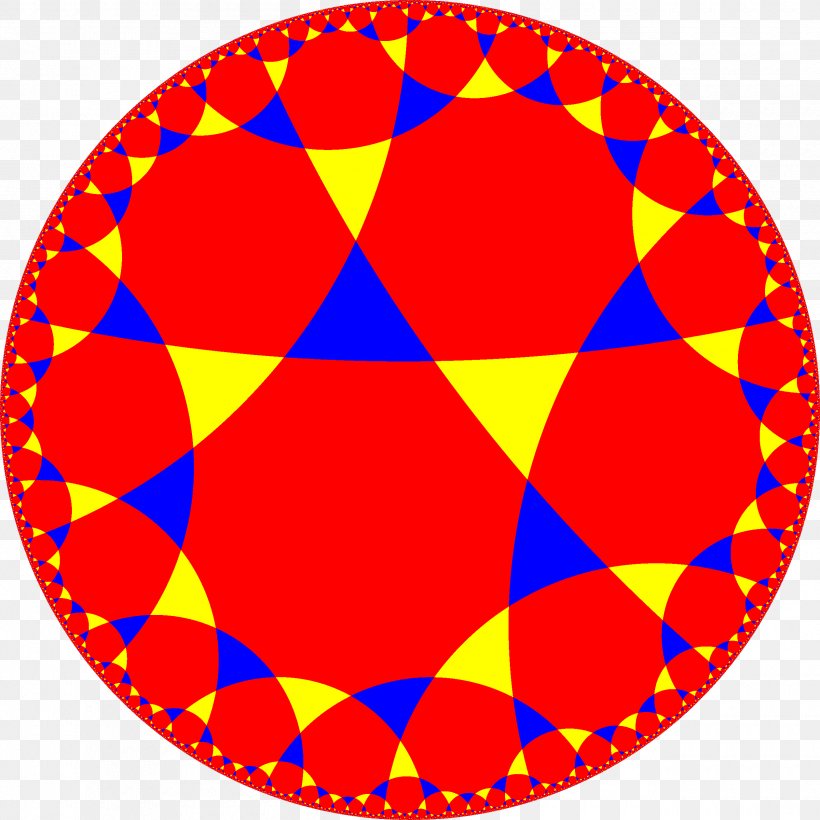 Tessellation Hyperbolic Geometry Uniform Tilings In Hyperbolic Plane Triheptagonal Tiling, PNG, 2520x2520px, Tessellation, Area, Geometry, Heptagonal Tiling, Hyperbolic Geometry Download Free