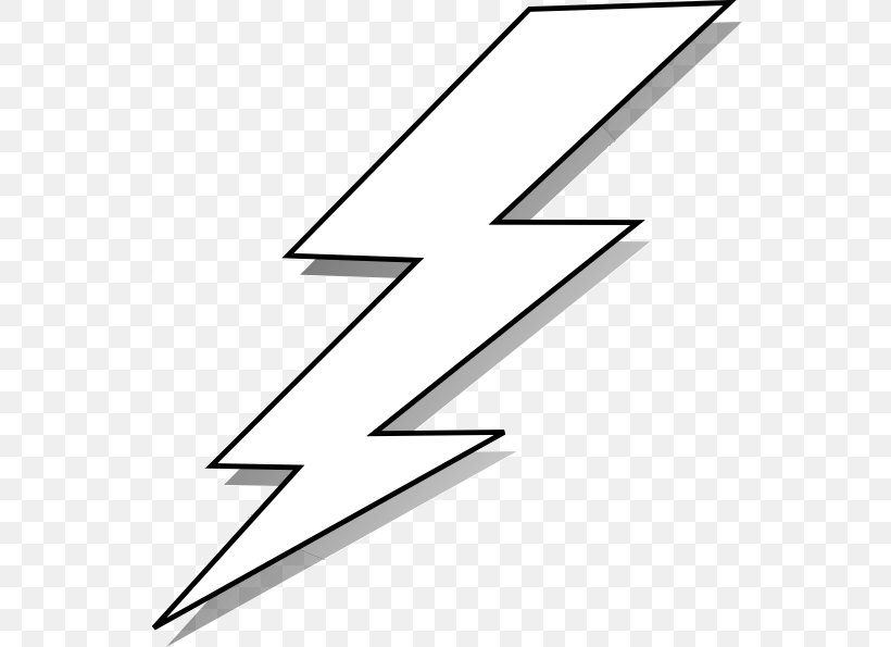 Clip Art Image White Lightning Vector Graphics, PNG, 546x595px, Lightning, Area, Art, Black, Black And White Download Free