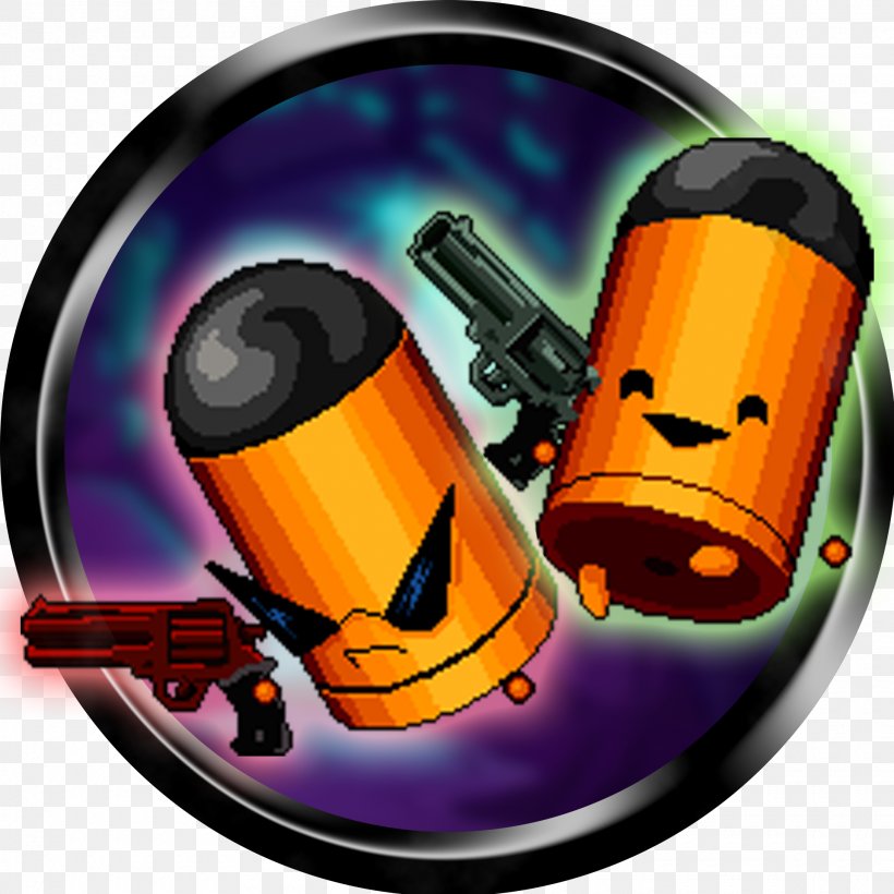 Enter The Gungeon Video Game Trigger Twins Shooter Game Steam, PNG, 1920x1920px, Enter The Gungeon, Indie Game, Orange, Shooter Game, Steam Download Free