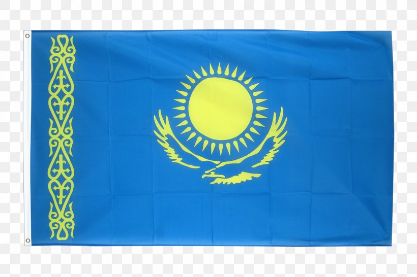 Flag Of Kazakhstan National Flag Flag Of Armenia, PNG, 1500x1000px, Kazakhstan, Blue, Brand, Cobalt Blue, Electric Blue Download Free
