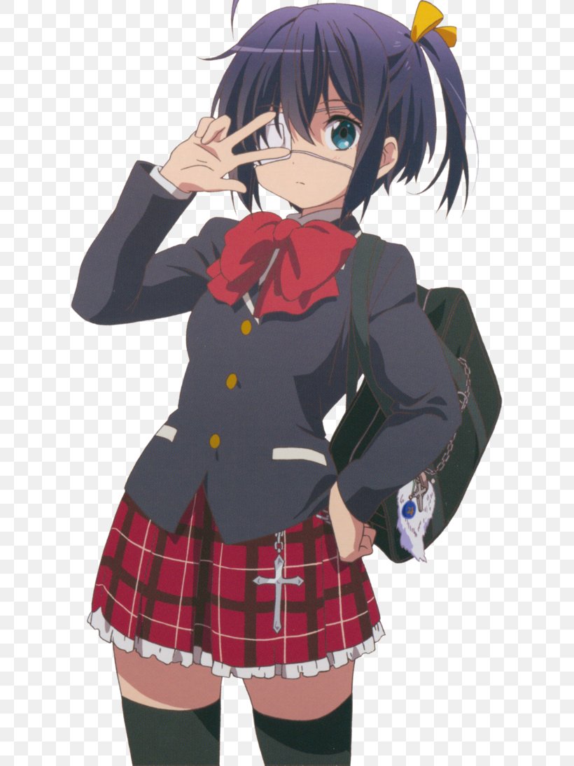 Love, Chunibyo & Other Delusions Desktop Wallpaper Rendering, PNG, 730x1095px, Watercolor, Cartoon, Flower, Frame, Heart Download Free