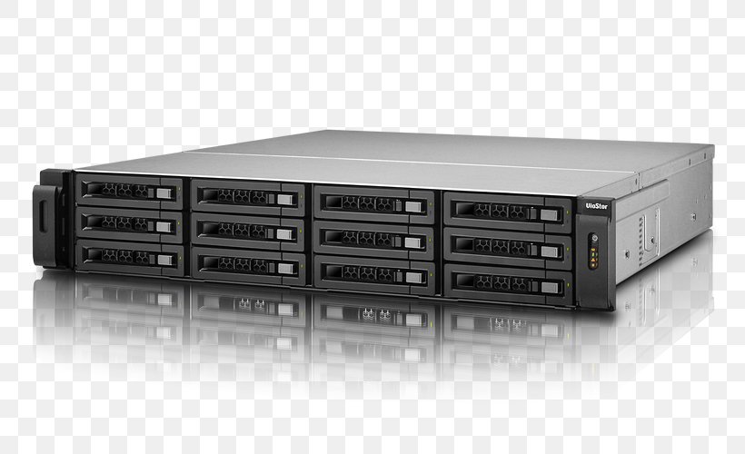 Network Storage Systems Serial Attached SCSI Data Storage QNAP Systems, Inc. Hard Drives, PNG, 800x500px, 19inch Rack, Network Storage Systems, Audio Receiver, Computer Component, Computer Servers Download Free