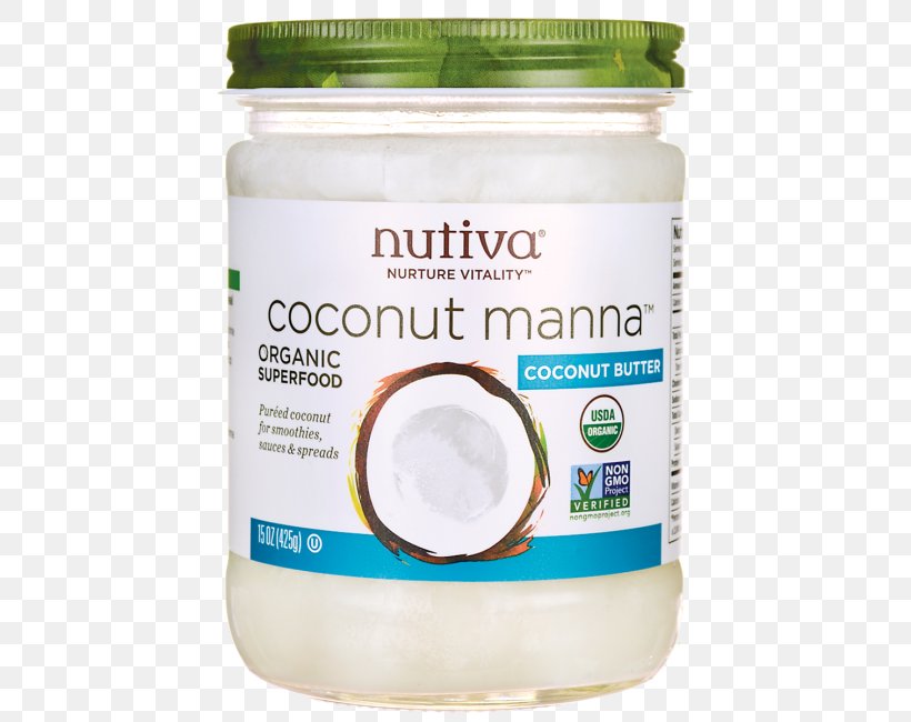 Organic Food Coconut Oil Butter, PNG, 650x650px, Organic Food, Baking, Butter, Coconut, Coconut Cream Download Free
