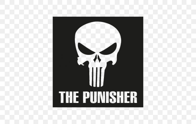 Punisher Decal Skull, PNG, 518x518px, Punisher, Bone, Brand, Comic Book, Decal Download Free