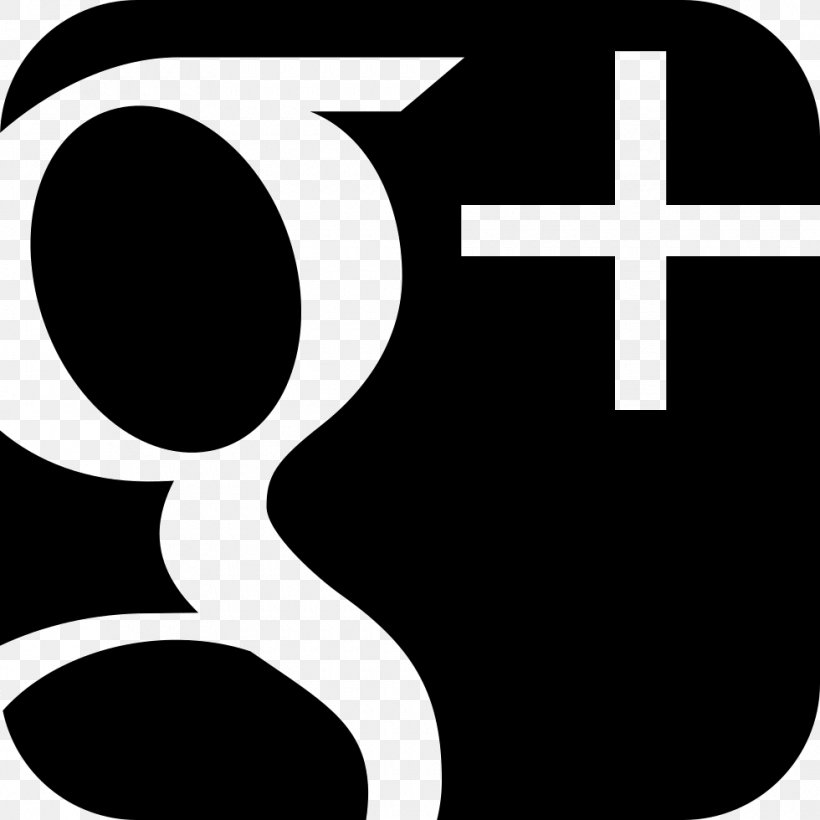 Google+ Google Logo Clip Art, PNG, 980x980px, Google, Black, Black And White, Brand, Font Awesome Download Free