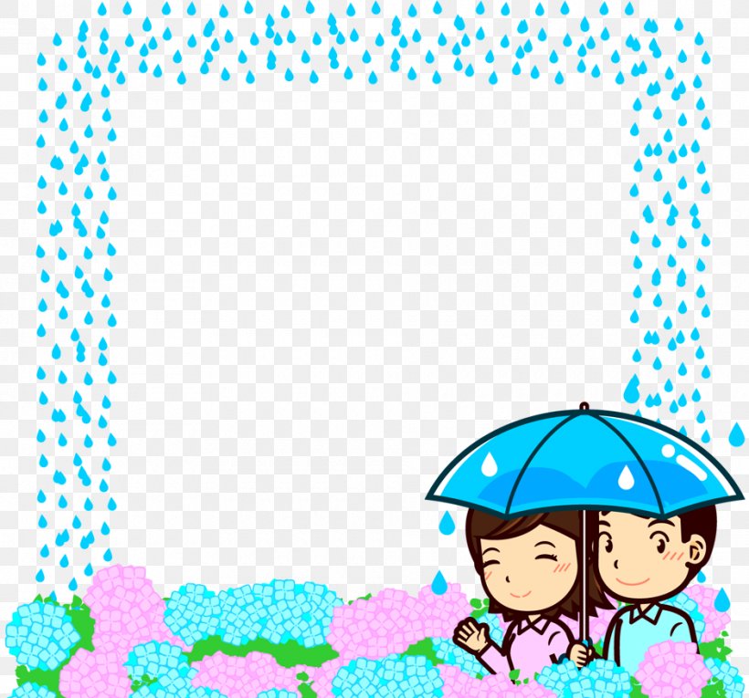 East Asian Rainy Season Umbrella Clip Art, PNG, 940x877px, East Asian Rainy Season, Aqua, Area, Blue, Cartoon Download Free