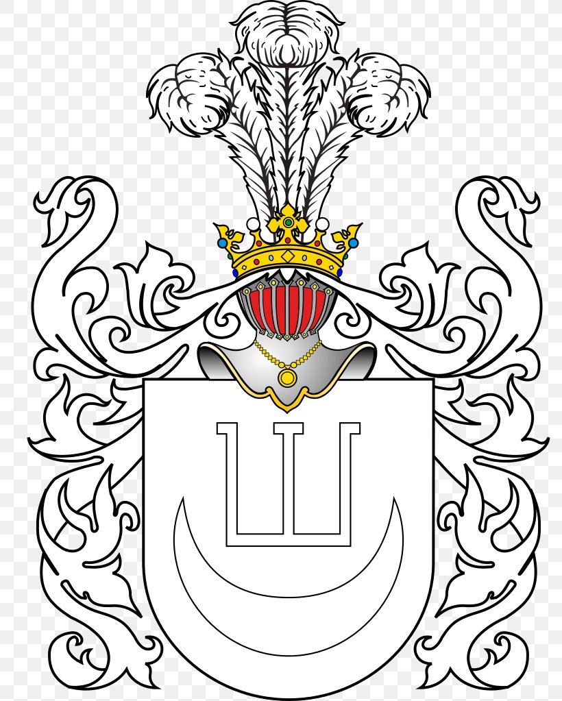Janina Coat Of Arms Crest Nobility Polish Heraldry, PNG, 786x1023px, Coat Of Arms, Area, Art, Artwork, Black And White Download Free