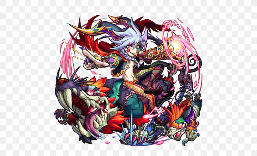 Monster Strike Hamelin Raphael Deity Video Game, PNG, 500x500px, Monster Strike, Angel, Appbank Co Ltd, Art, Dada Download Free