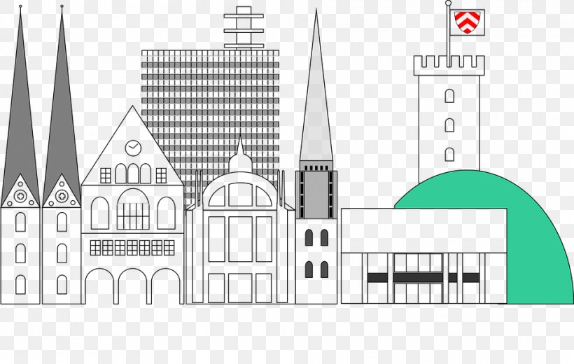 Bielefeld Skyline, PNG, 960x609px, Bielefeld, Architecture, Area, Banco De Imagens, Brand Download Free