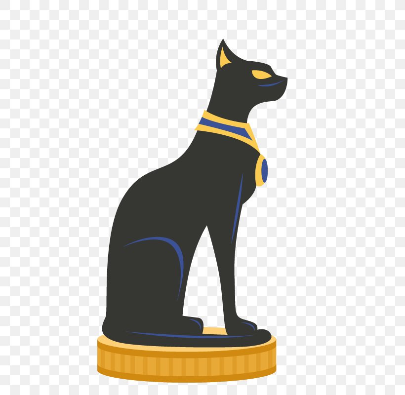 Black Cat Ancient Egypt Kitten, PNG, 800x800px, Black Cat, Ancient Egypt, Ancient History, Animal Worship, Bastet Download Free