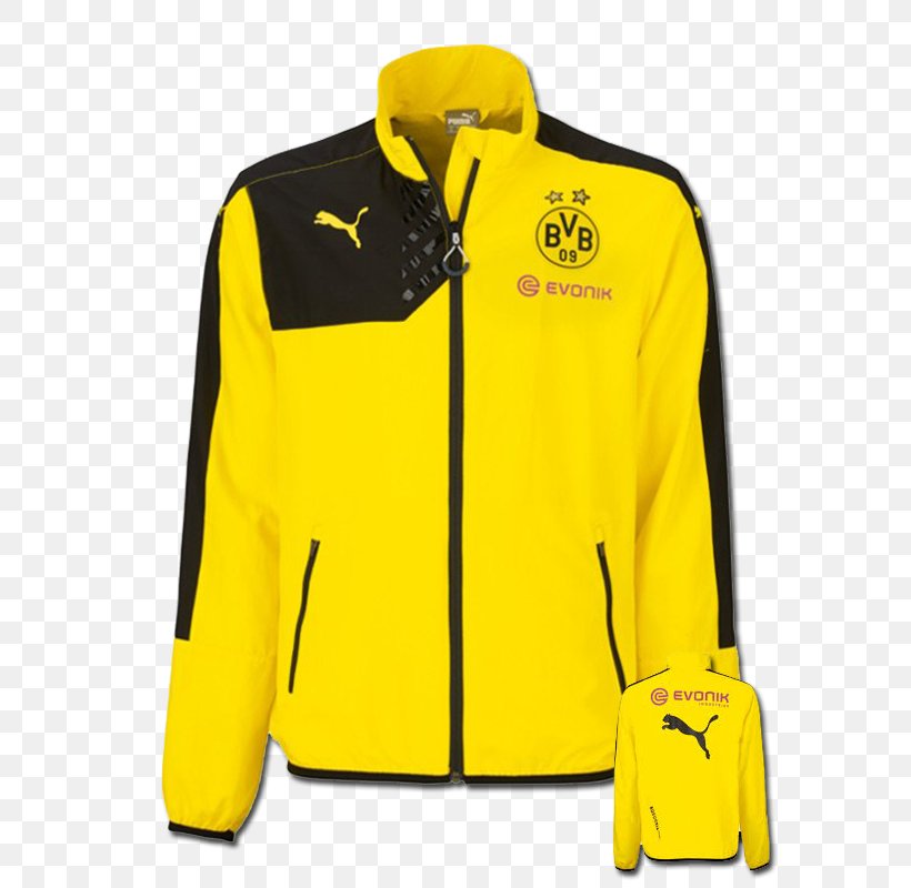 Borussia Dortmund Tracksuit 2017–18 Bundesliga FC Bayern Munich Football, PNG, 700x800px, Borussia Dortmund, Active Shirt, Bluza, Bundesliga, Fc Bayern Munich Download Free