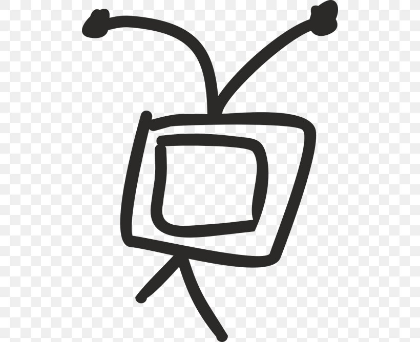 Clip Art Television Image Radio Télévision Luxembourg Vector Graphics, PNG, 500x668px, Television, Black And White, Chair, Drawing, Furniture Download Free