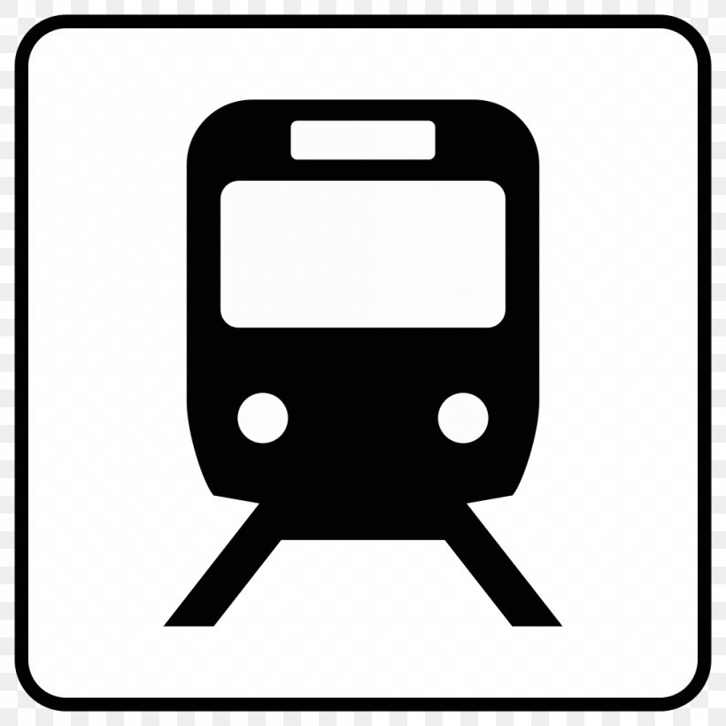 Rail Transport Tram Clip Art, PNG, 1000x1000px, Rail Transport, Area, Black, Car, Public Transport Download Free