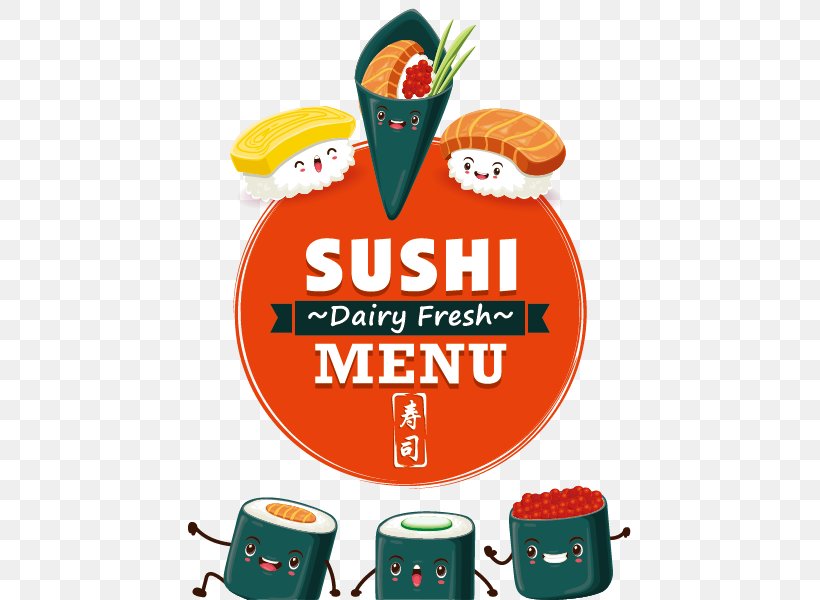 Sushi Japanese Cuisine Sashimi Tekkadon Onigiri, PNG, 450x600px, Sushi, Cartoon, Cuisine, Fast Food, Food Download Free