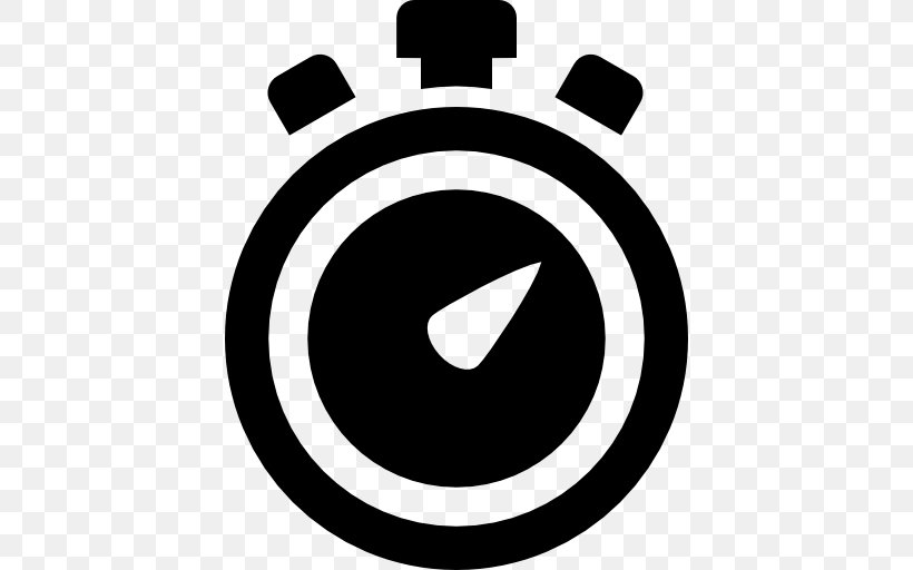 Timer Stopwatch Alarm Clocks, PNG, 512x512px, Timer, Alarm Clocks, Area, Black And White, Brand Download Free