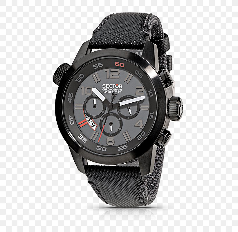 Watch Clock Chronograph Sector No Limits Movement, PNG, 800x800px, Watch, Black, Brand, Chronograph, Clock Download Free