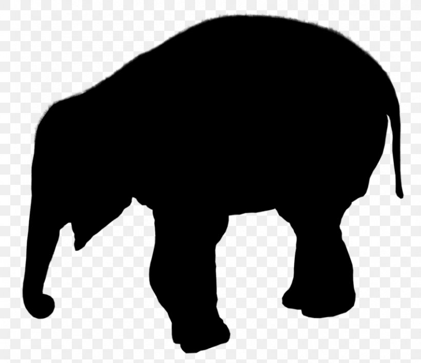 African Elephant Royalty-free Silhouette Stock Photography, PNG, 850x733px, African Elephant, Animal Figure, Black, Blackandwhite, Drawing Download Free