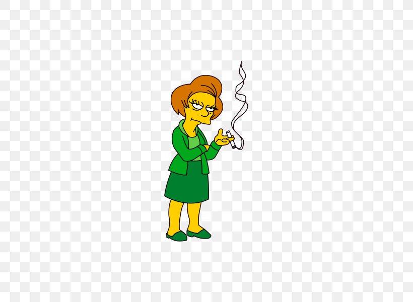 Edna Krabappel Bart Simpson Principal Skinner Patty Bouvier Groundskeeper Willie, PNG, 600x600px, Edna Krabappel, Area, Art, Bart Simpson, Cartoon Download Free