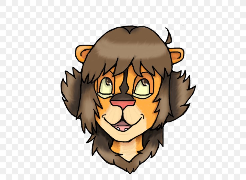 Lion Big Cat Mammal Pet, PNG, 600x600px, Watercolor, Cartoon, Flower, Frame, Heart Download Free