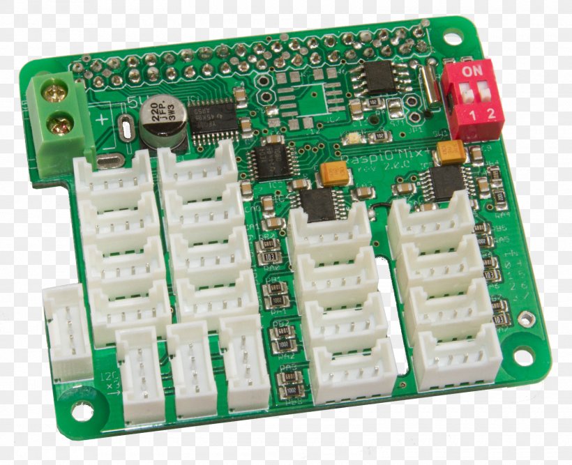 Microcontroller Raspberry Pi Electronics Electronic Component Electrical Network, PNG, 1600x1303px, Microcontroller, Arduino, Audio Mixers, Circuit Component, Circuit Prototyping Download Free