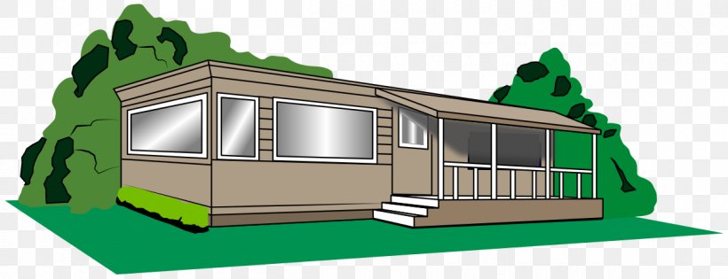 Mobile Home Clip Art Vector Graphics House Openclipart, PNG, 1200x461px, Mobile Home, Building, Campervan Park, Campervans, Cottage Download Free