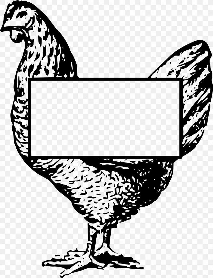 Wyandotte Chicken Sesame Chicken Rooster Line Art Clip Art, PNG, 1836x2400px, Wyandotte Chicken, Artwork, Beak, Bird, Black And White Download Free